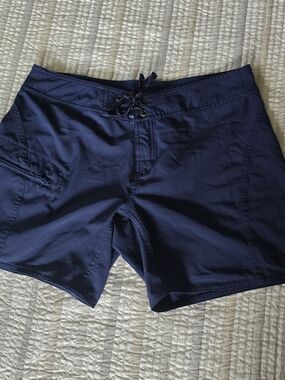 Patagonia Navy Blue Women's Board Shorts